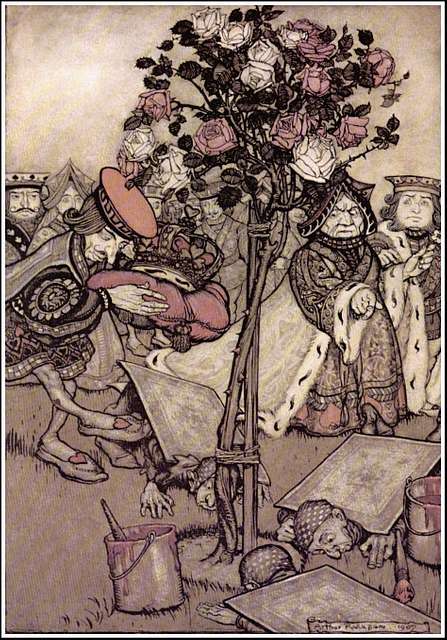 Alice in Wonderland by Arthur Rackham - 12 - Turn them over