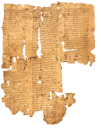 papyrus oxhyrhynchus-16, thucydides, penn museum