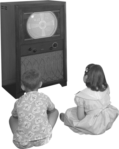 kids watching tv